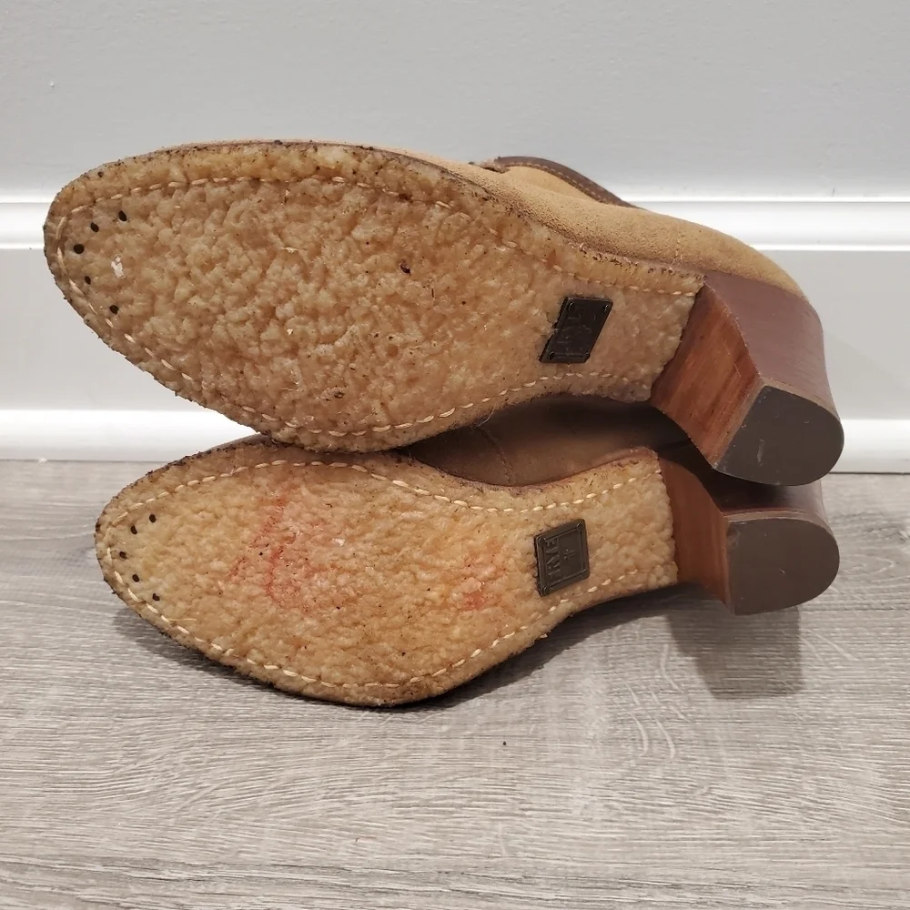 NEW Frye Brown Suede Oxford Ties 3